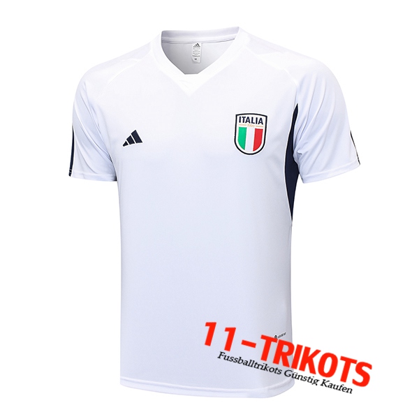 Trainingstrikot Italien Weiß 2023/2024