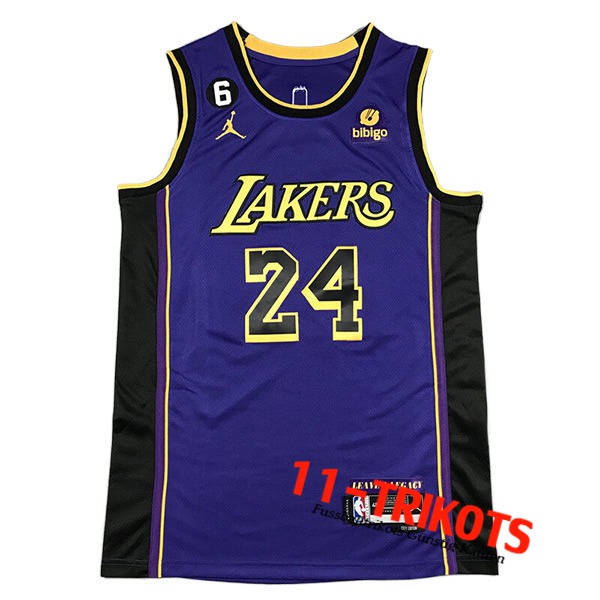 Trikots Los Angeles Lakers (KOBE #24) 2022/23 lila