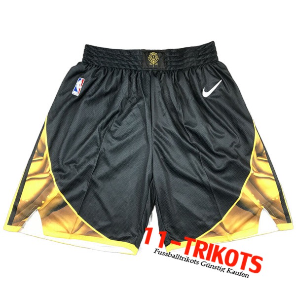 Shorts NBA Golden State Warriors Schwarz