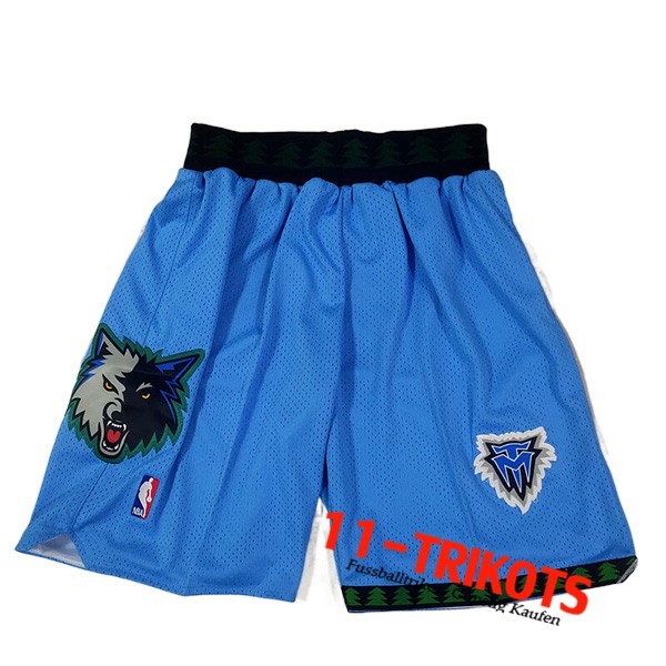 Shorts NBA Minnesota Timberwolves Blau