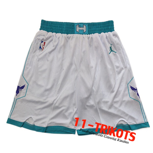 Shorts NBA Charlotte Hornets Weiß