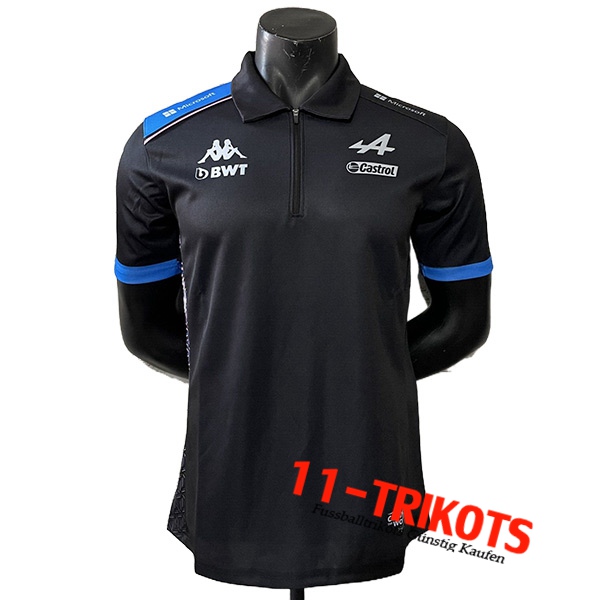 Polo F1 Alpine Racing Team Schwarz 2023