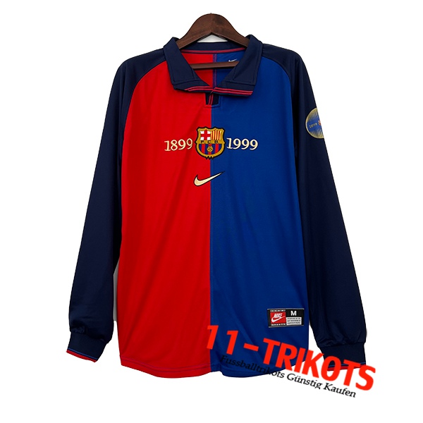 FC Barcelona Heimtrikot Langarm 100th Anniversary