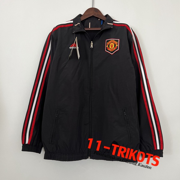 Manchester United Windjacke Schwarz 2023/2024