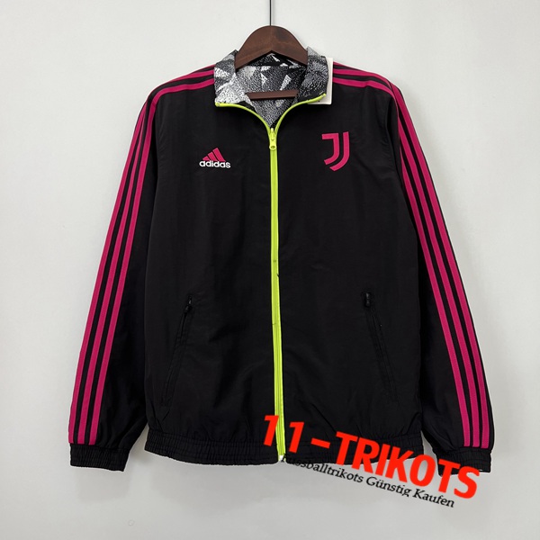 Juventus Windjacke Schwarz 2023/2024