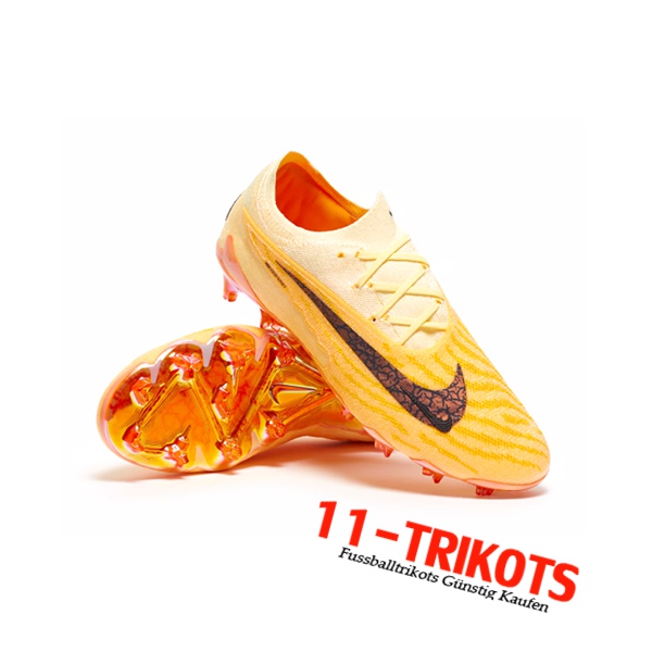 Nike Fussballschuhe Phantom GX Low Gang Elite FG Orange