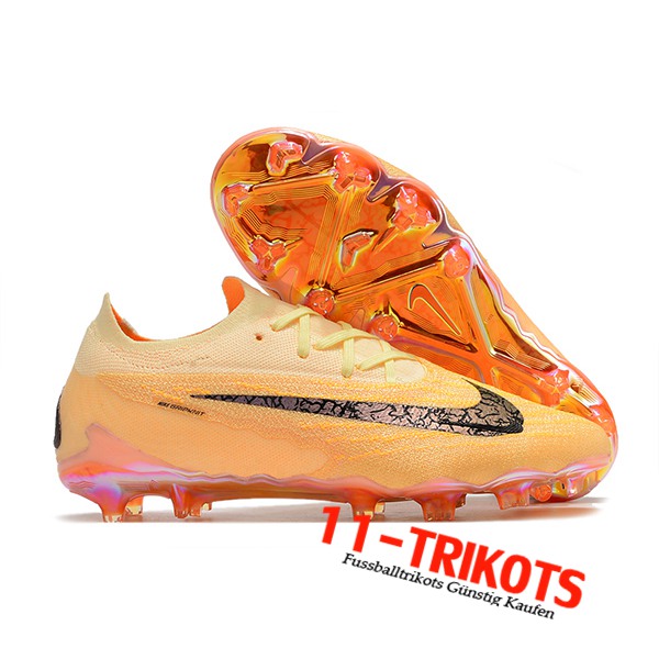 Nike Fussballschuhe Phantom GX Low Gang Elite FG Orange