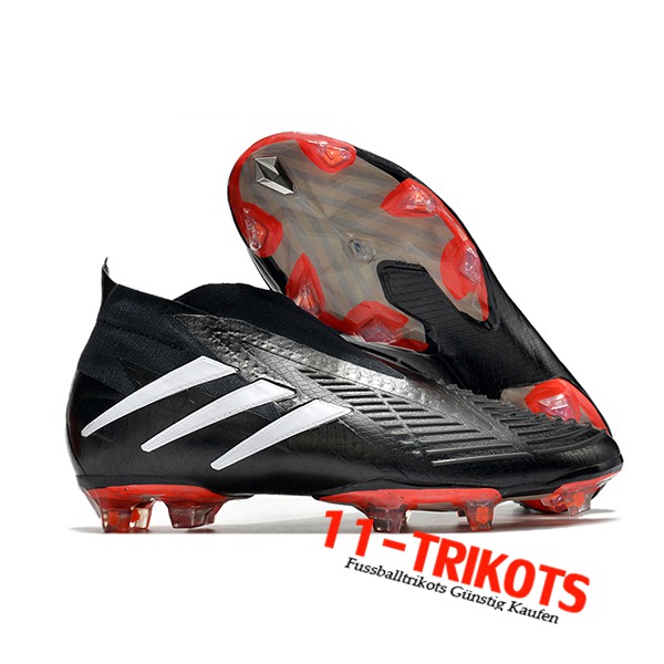 Adidas Fussballschuhe Predator FIFA World Cup Qatar 2022 Edge+ FG Schwarz