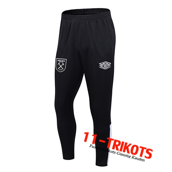 West Ham Trainingshose Schwarz 2022/2023