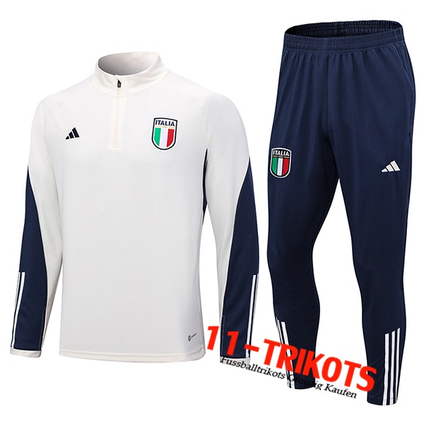 Italien Trainingsanzug Weiß 2023/2024