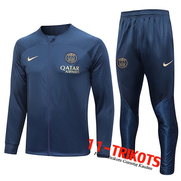 PSG Trainingsanzug (Jacke) Navy blau 2023/2024