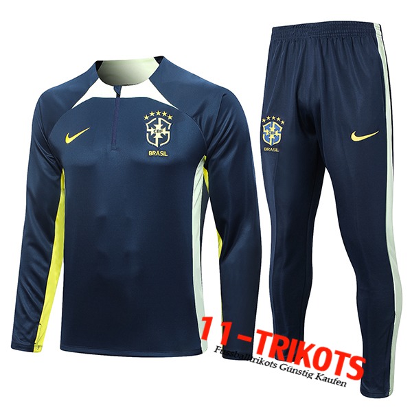 Trainingsanzug Brasilien Navy blau 2023/2024