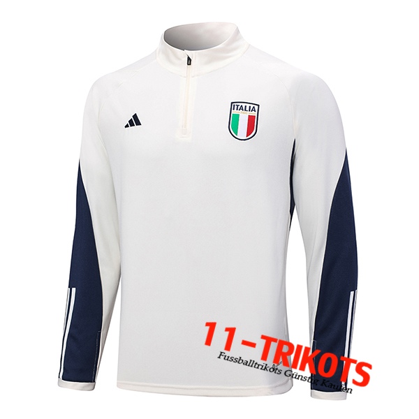 Italien Training Sweatshirt Weiß 2023/2024