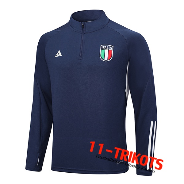 Italien Training Sweatshirt Navy blau 2023/2024