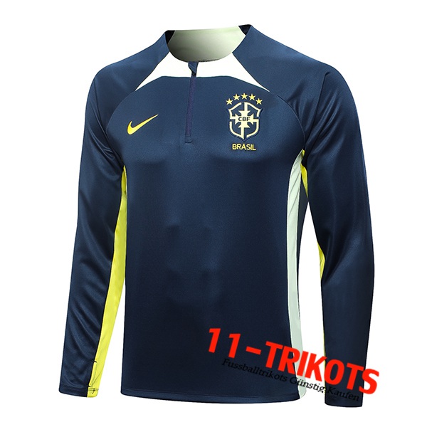 Training Sweatshirt Brasilien Navy blau 2023/2024