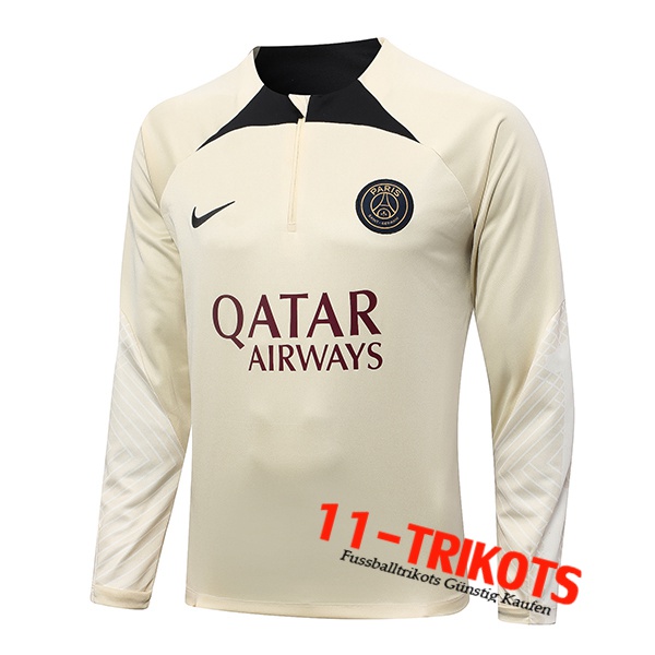 Training Sweatshirt PSG Jordan Gelb 2023/2024