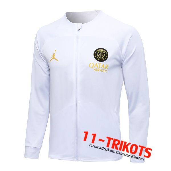 PSG Trainingsjacke Weiß 2023/2024