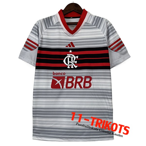 Flamengo Special Fussball Trikots Edition Weiß/Grau 2023/2024