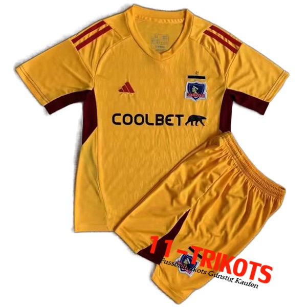 Colo-Colo Fussball Trikots Kinder Torhuter 2023/2024