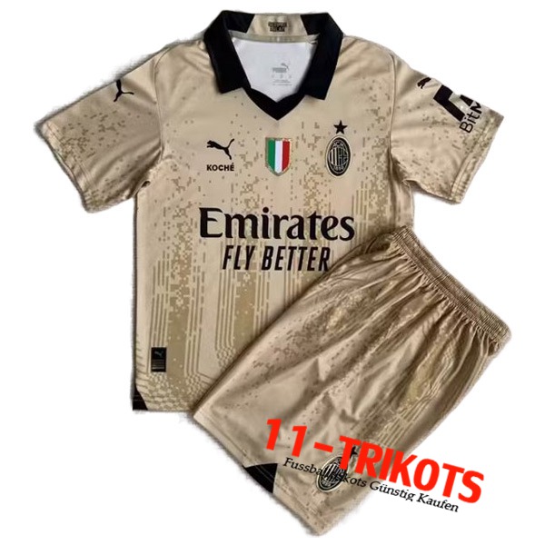 AC Milan Fussball Trikots Kinder X KOCHE Torhuter 2023/2024