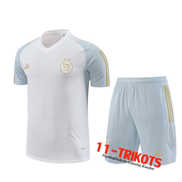 Algerien Trainingstrikot + Shorts Wei? 2023/2024