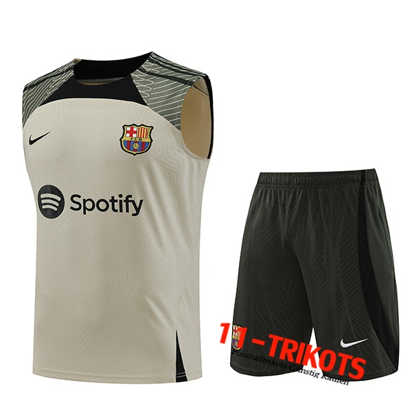 FC Barcelona Trainings-Tanktop + Shorts Gr