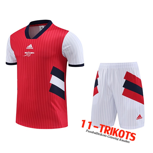 Arsenal Trainingstrikot + Shorts Rot 2023/2024