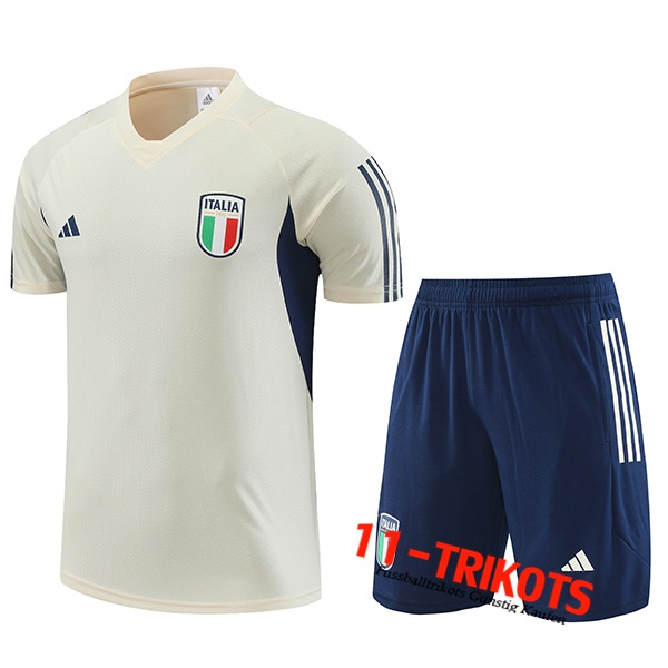 Italien Trainingstrikot + Shorts Wei? 2023/2024