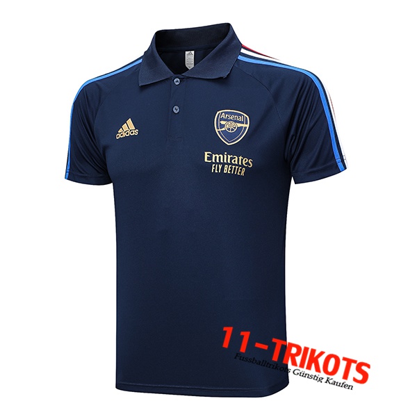 Arsenal Poloshirt Navy blau 2023/2024