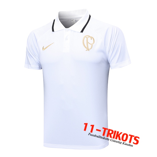 Corinthians Poloshirt Wei? 2023/2024