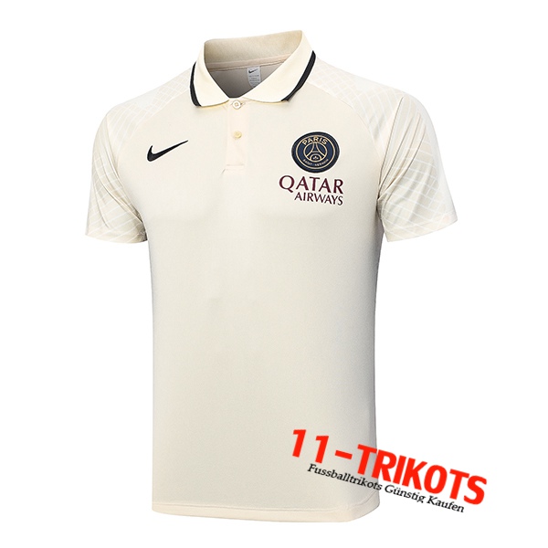 PSG Poloshirt Gelb 2023/2024