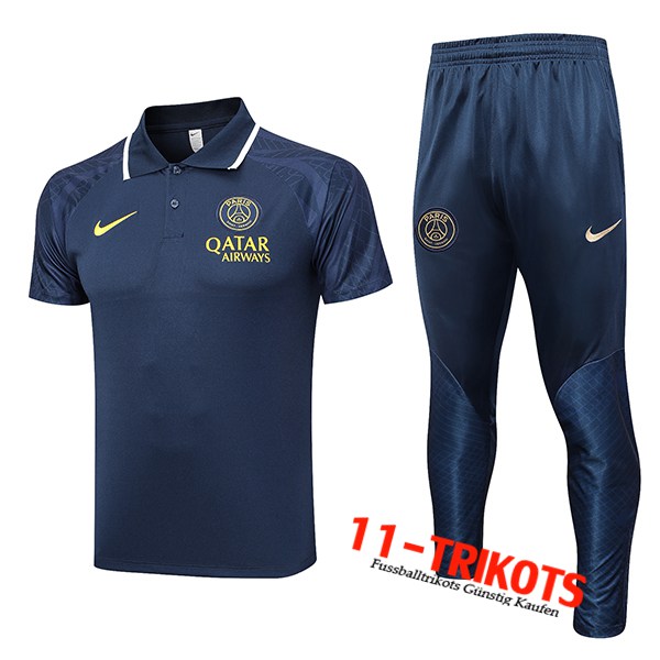 PSG Poloshirt Schwarz 2023/2024