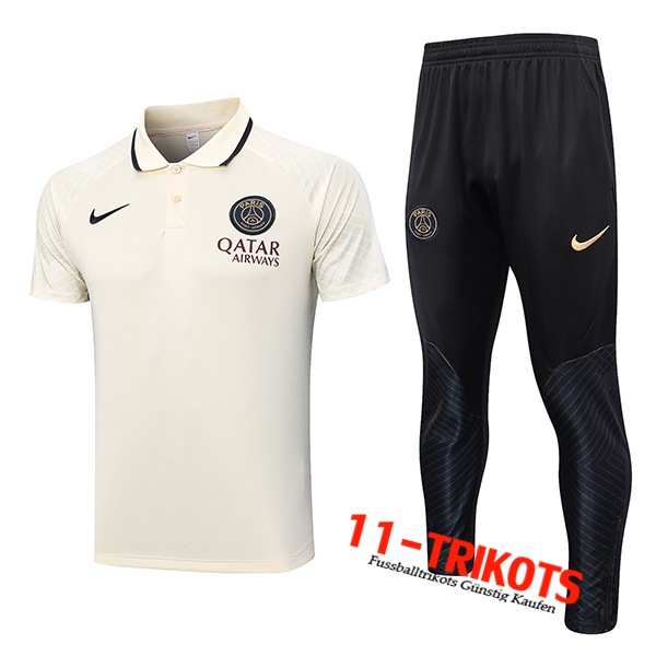 PSG Poloshirt Gelb 2023/2024