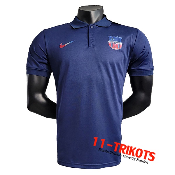 FC Barcelona Poloshirt Blau 2023/2024