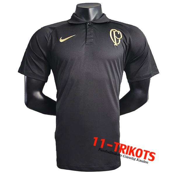 Corinthians Poloshirt Schwarz 2023/2024 -02