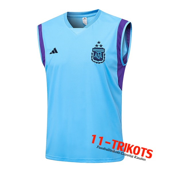 Argentin Trainings-Tanktop Hellblau 2023/2024