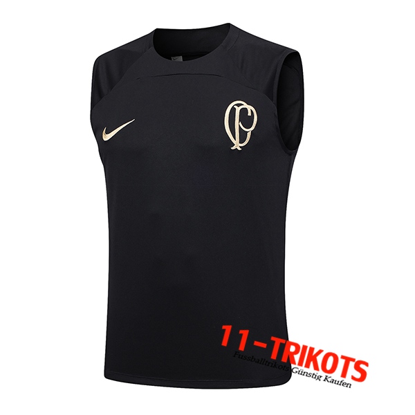 Corinthians Trainings-Tanktop Schwarz 2023/2024