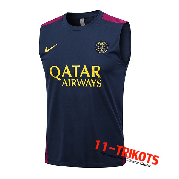 PSG Trainings-Tanktop Navy blau 2023/2024