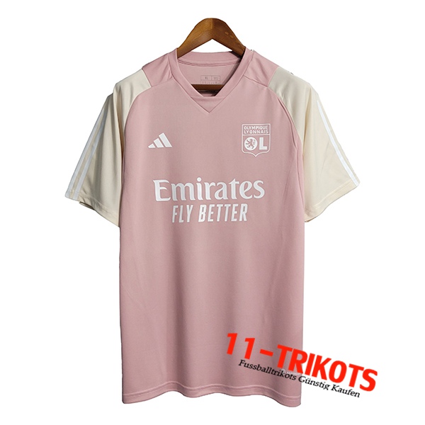 Lyon Trainingstrikot Rosa 2023/2024