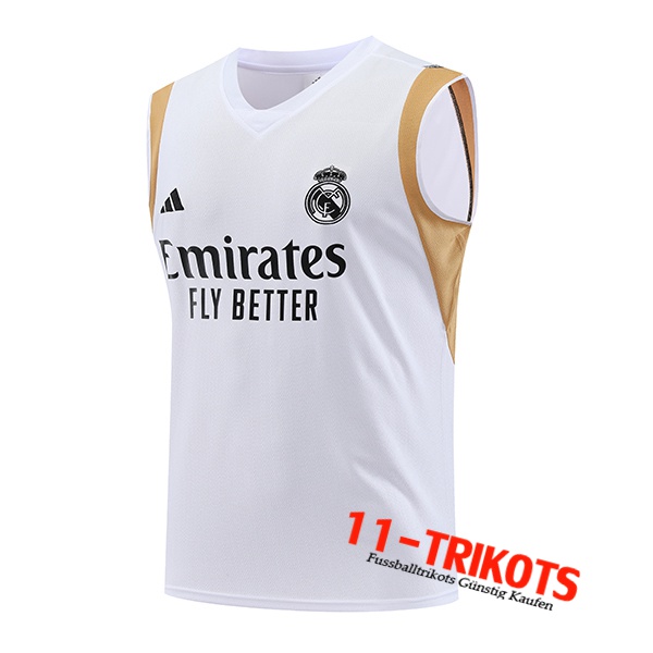 Real Madrid Trainings-Tanktop Wei? 2023/2024