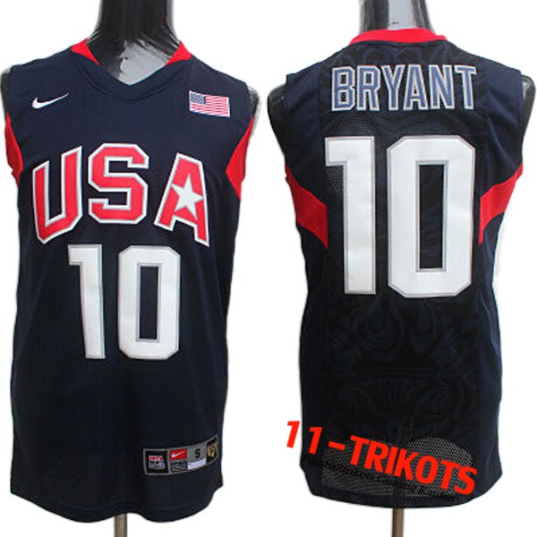 Trikots USA (BRYANT #10) 2022/23 Schwarz