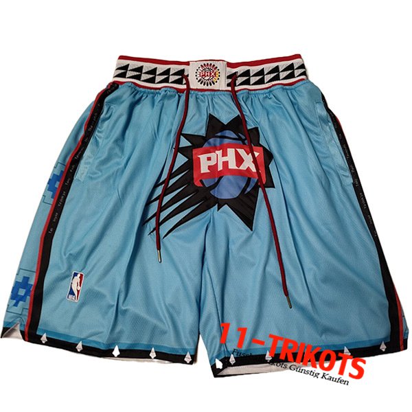 Shorts NBA Phoenix Suns 2023 Hellblau