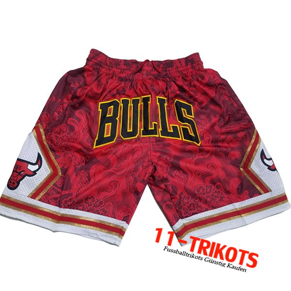 Shorts NBA Chicago Bulls Rot Limited Edition