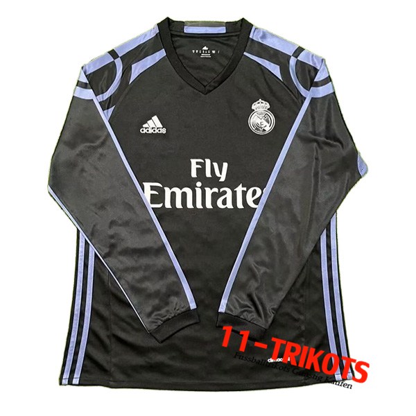 Real Madrid Third Trikot Langarm 2016/2017