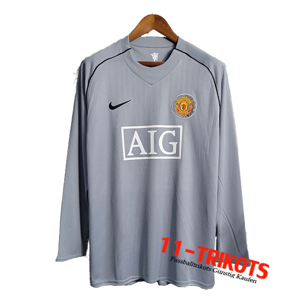 Manchester United Fussball Trikots Torhuter Langarm 2007/2008