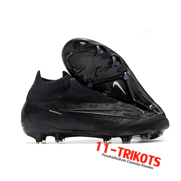 Nike Fussballschuhe Phantom GX High Gang Elite DF Link FG Schwarz -02