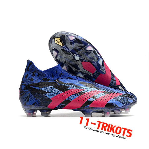 Adidas Fussballschuhe PREDATOR ACCURACY+ FG BOOTS Blau/Rose