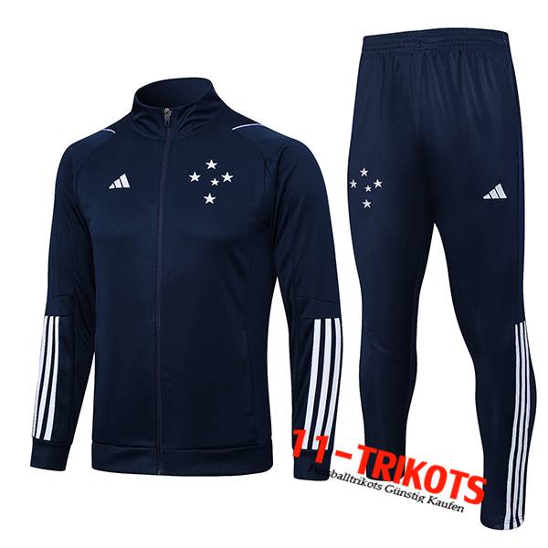 Cruzeiro EC Trainingsanzug (Jacke) Navy blau 2023/2024