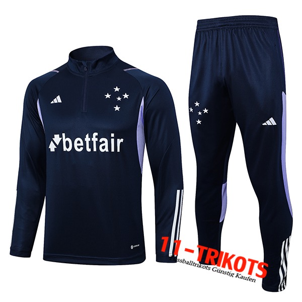 Cruzeiro EC Trainingsanzug Navy blau 2023/2024