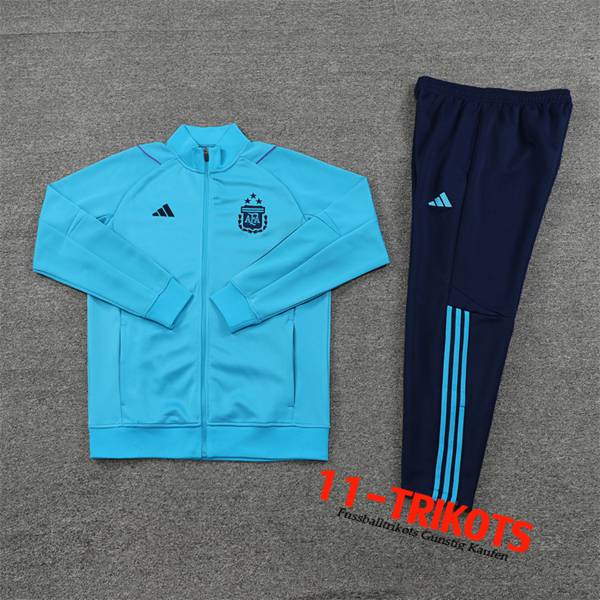 Argentin Trainingsanzug (Jacke) Hellblau 2023/2024